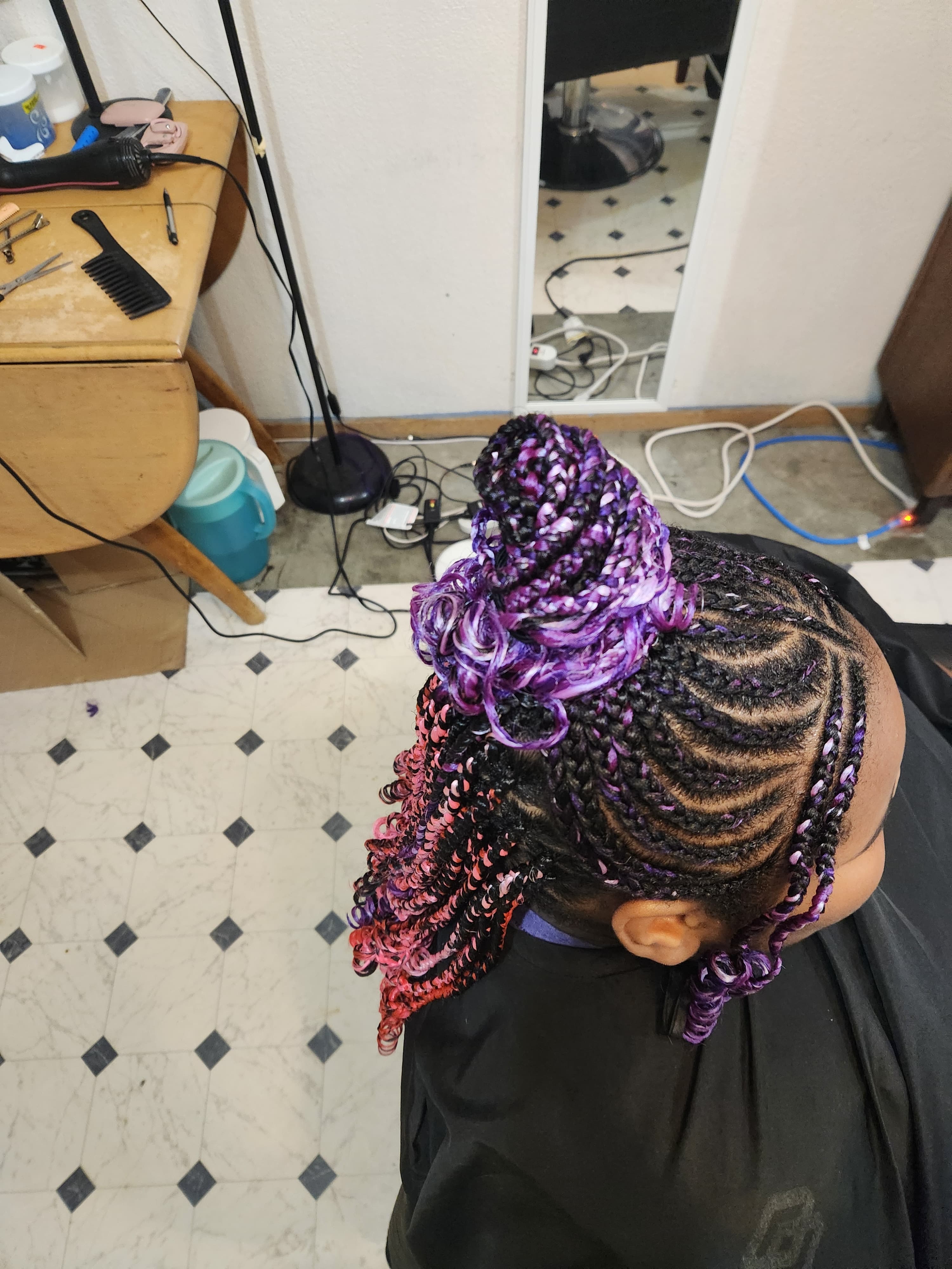 Kids Knotless Braids